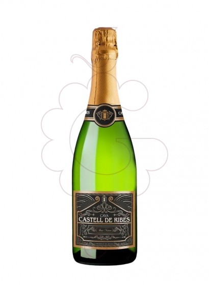 Photo Castell de ribes brut nature sparkling wine