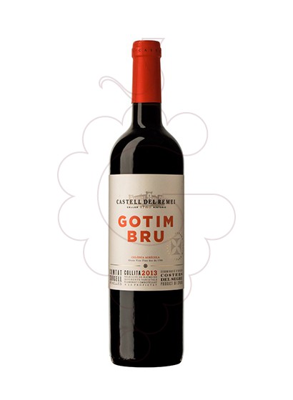 Photo Castell del Remei Gotim Bru red wine