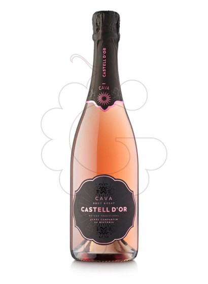 Photo Rosé Castell d'or Brut sparkling wine