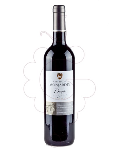 Photo Castillo de Monjardin Deyo Merlot red wine