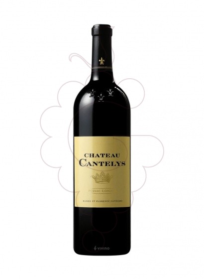 Photo Chateau Cantelys Magnum red wine