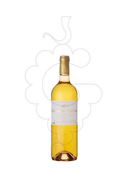 Photo Chateau du Haut Pick Sauternes fortified wine