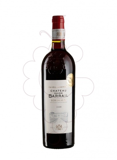 Photo Ch Guion Barrail Bdx red wine