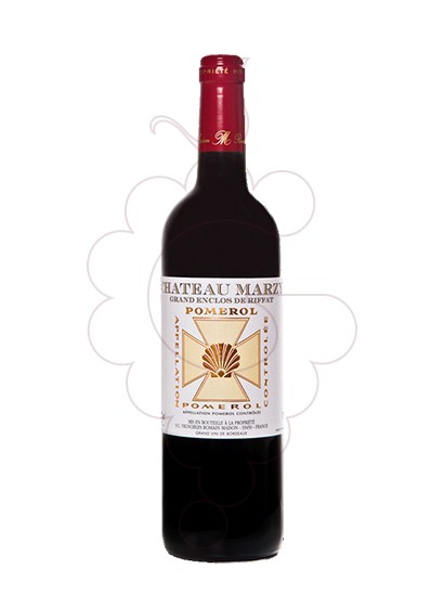Photo Ch Marzy Grand Enclos de Riffat Pomerol red wine