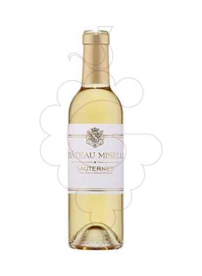 Photo Ch. Miselle Sauternes fortified wine