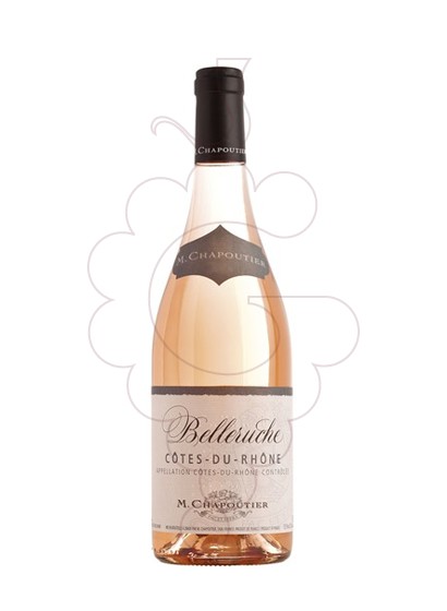 Photo Rosé Chapoutier Belleruche rosé wine