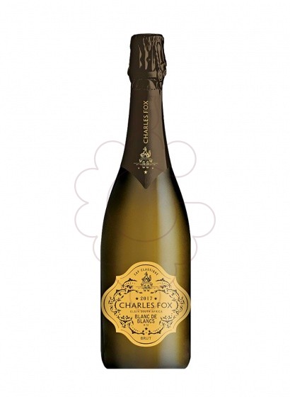 Photo Charles fox blanc de blancs sparkling wine