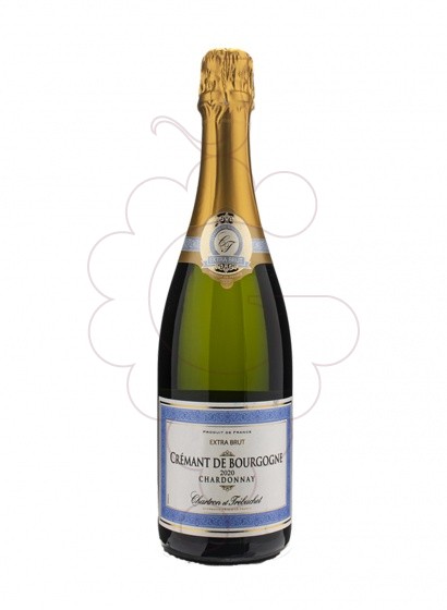 Photo White Chartron et Trebuchet Crémant Bourgogne sparkling wine
