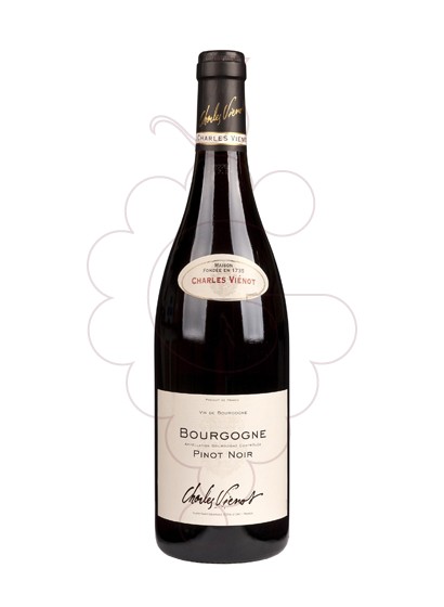 Photo Charles Vienot Bourgogne Pinot Noir red wine