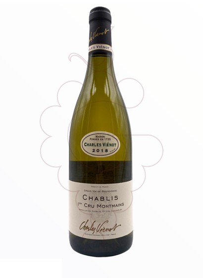 Photo Charles Vienot Chablis 1er Cru Montmains white wine