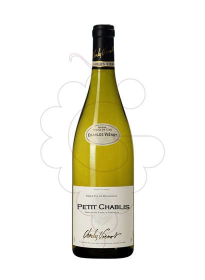 Photo Charles Vienot Petit Chablis white wine
