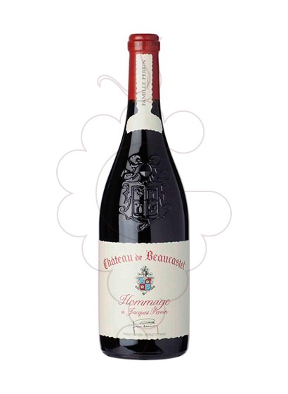 Photo Chateau de Beaucastel Hommage à Jacques Perrin red wine