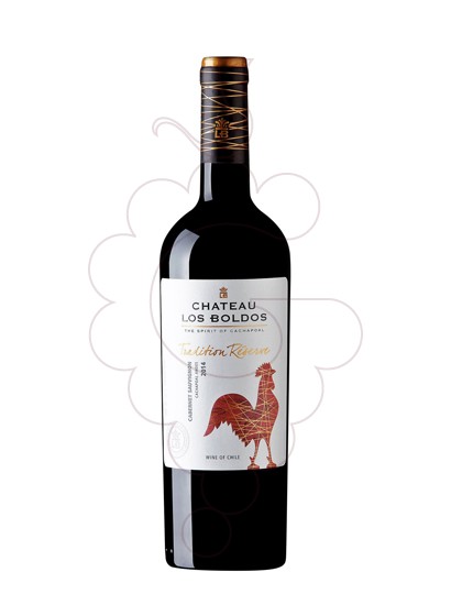 Photo Chateau los Boldos Carmenere red wine