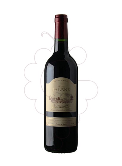 Photo Château Palene red wine