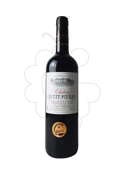 Photo Chateau Petit Pierre red wine