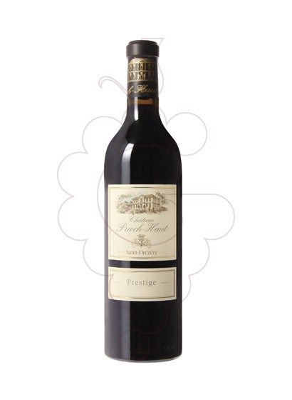 Photo Red Chateau Puech-Haut Prestige red wine