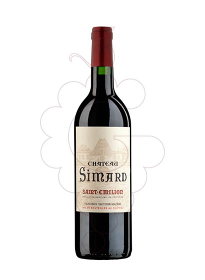 Photo Chateau Simard red wine