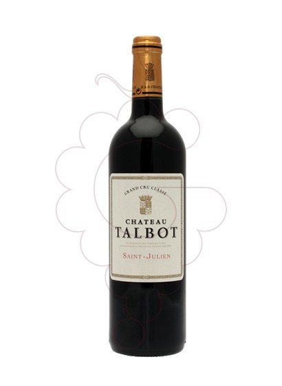 Photo Chateau Talbot red wine