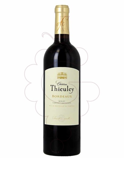 Photo Red Chateau Thieuley red wine