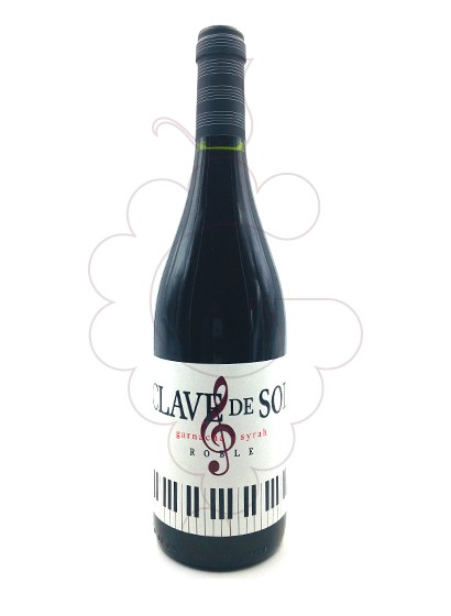 Photo Red Clave de Sol red wine