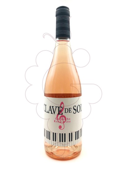 Photo Rosé Clave de Sol rosé wine