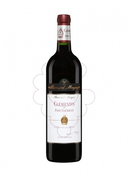 Photo Clementin de pape clement 18 red wine