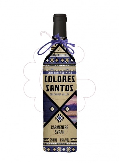 Photo Colores Santos Carménère Syrah red wine