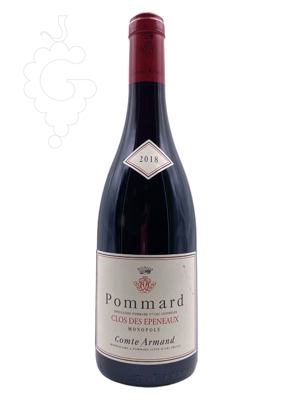 Photo Comte Armand Pommard 1er Cru Clos des Epeneaux red wine