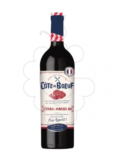 Photo Cote de Boeuf Syrah Marselan red wine