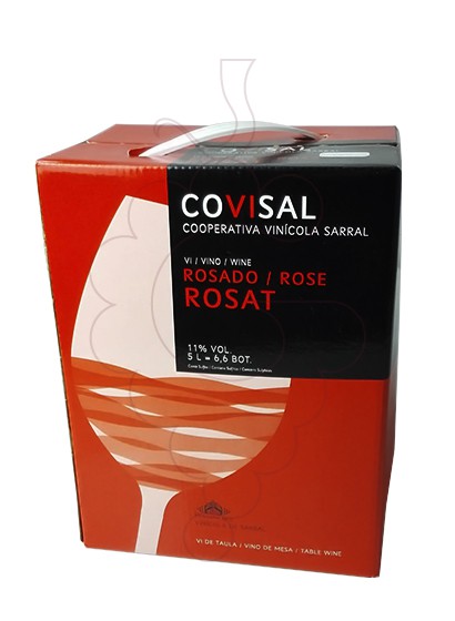 Photo Covisal Rosat Box rosé wine