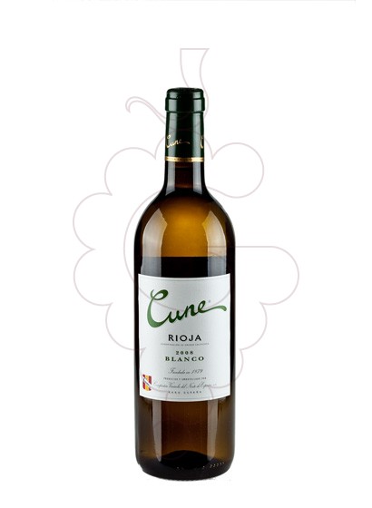 Photo Cune Blanc Sec white wine