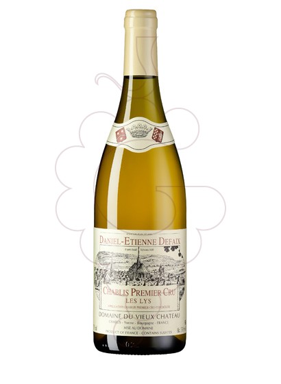 Photo Daniel-Etienne Defaix Chablis 1er Cru Les Lys white wine
