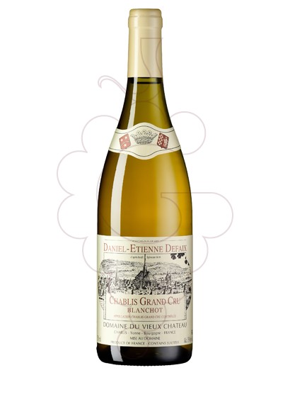 Photo Daniel-Etienne Defaix Chablis Grand Cru Blanchot white wine