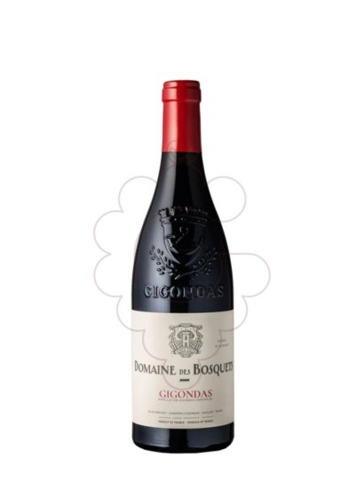 Photo Des bosquets gigondas ng 2022 red wine