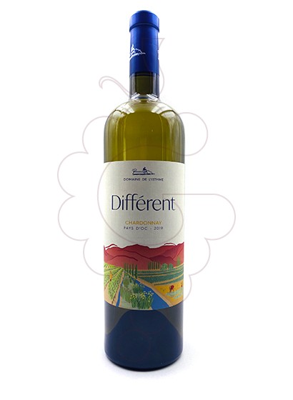 Photo Différent Chardonnay white wine