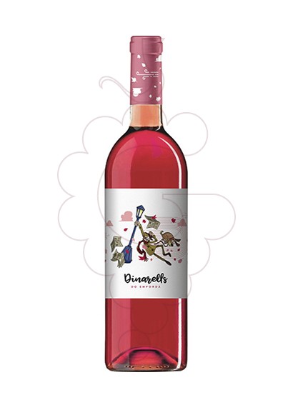 Photo Dinarells Rosat rosé wine