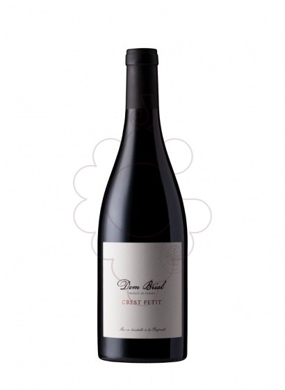 Photo Dom brial crest petit 2018 75 red wine