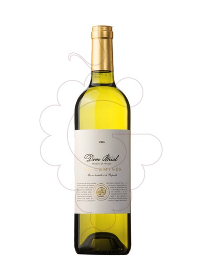 Photo White Dom Brial Les Camines white wine