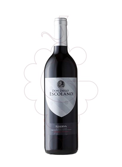 Photo Don Diego Escolano Reserva red wine