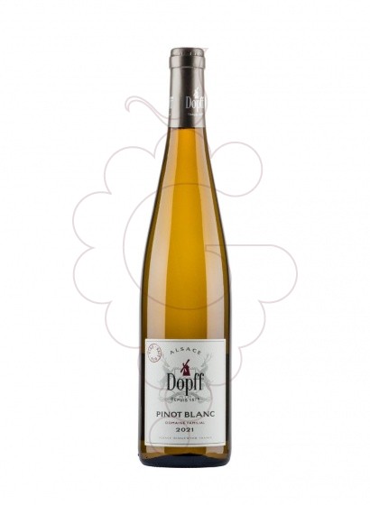 Photo Dopff Pinot Blanc Alsace white wine