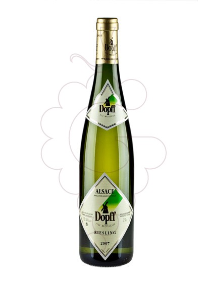 Photo Dopff Riesling Alsace white wine