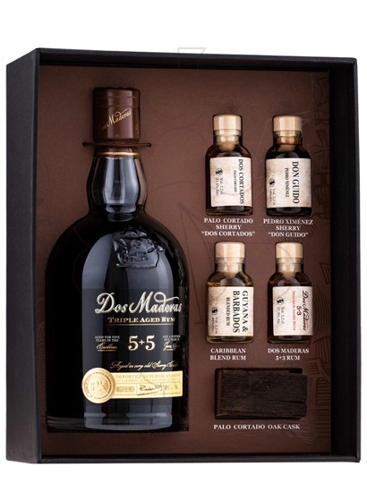 Photo Rum Dos Maderas 5+5 Gift Box