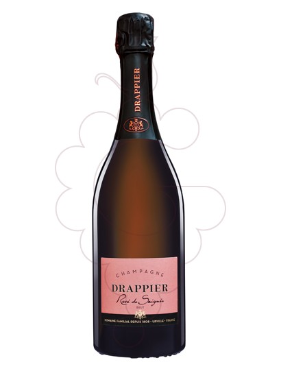Photo Drappier Brut Rose sparkling wine