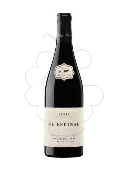 Photo Exopto El Espinal red wine