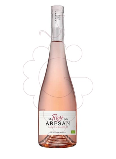 Photo El Rosé de Aresan rosé wine