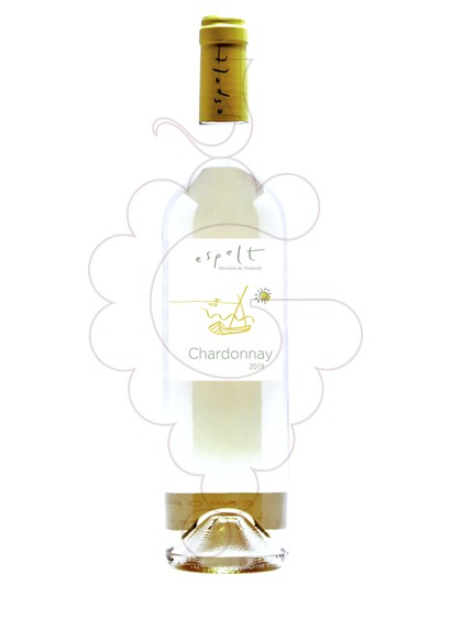 Photo Espelt chardonnay white wine