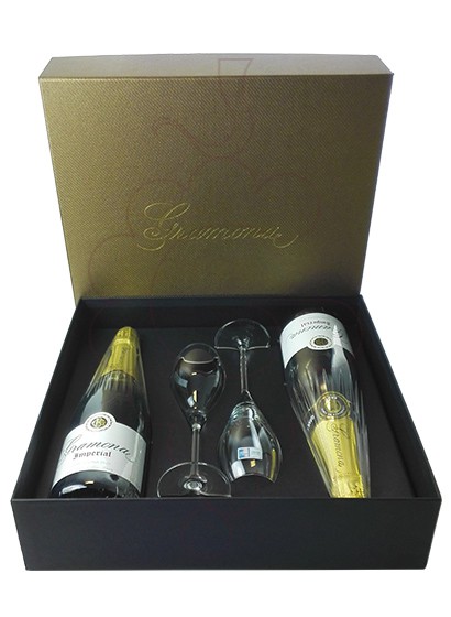 Photo Gift boxes Gramona Imperial Pack (2 u + 2 glasses)