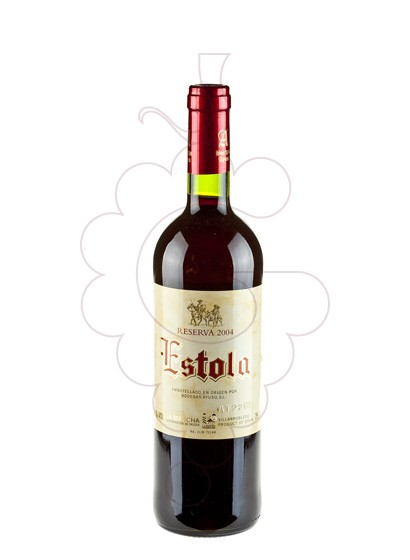 Photo Estola Reserva red wine