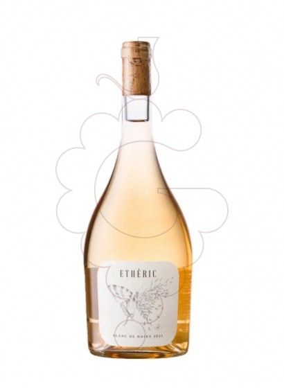Photo Ethèric Blanc de Noirs rosé wine