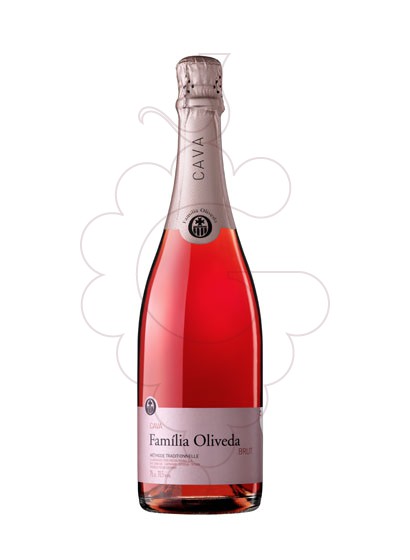 Photo Familia Oliveda Cava Rosat Brut sparkling wine